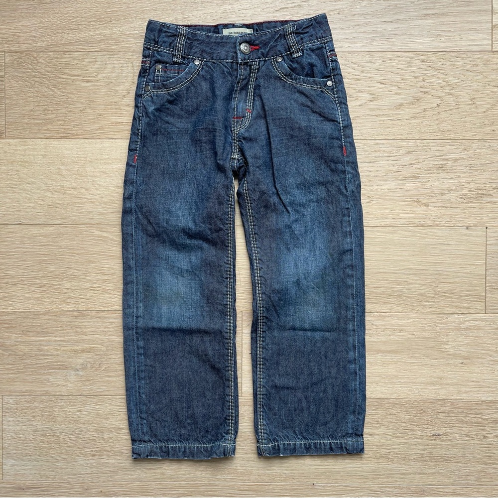 Burberry Kids Blue Denim Jeans Size 5Y (110 cm) Authentic